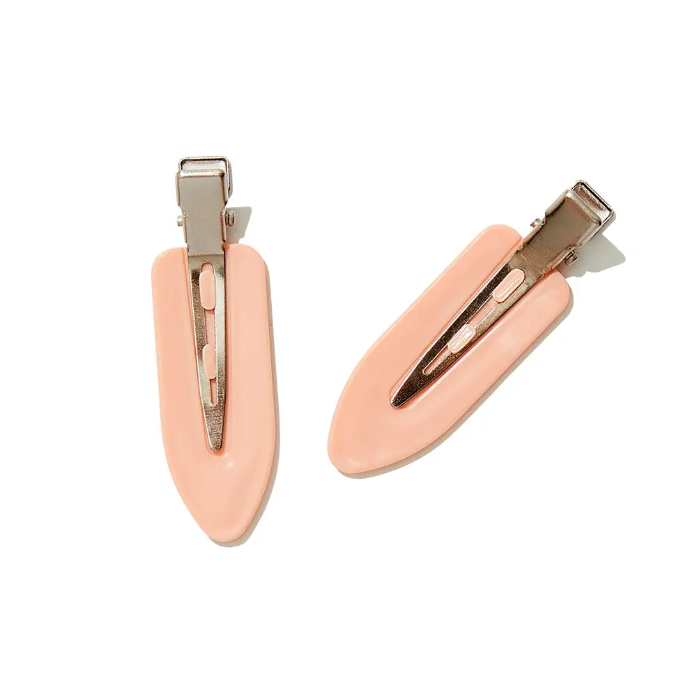 Peach Hair Clips 1