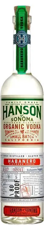 Hanson Organic Habanero Vodka 750Ml 1