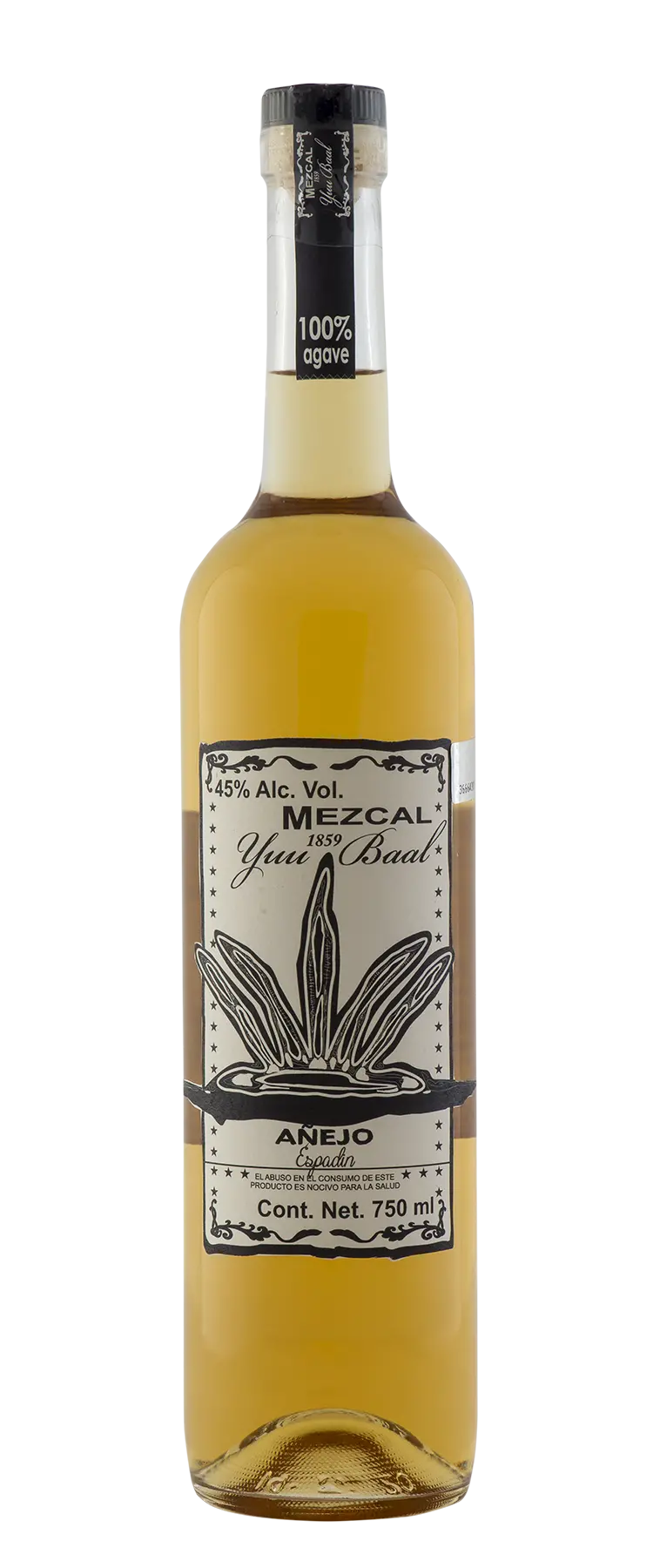 Yuu Baal Mezcal Anejo Espadin 750Ml 1