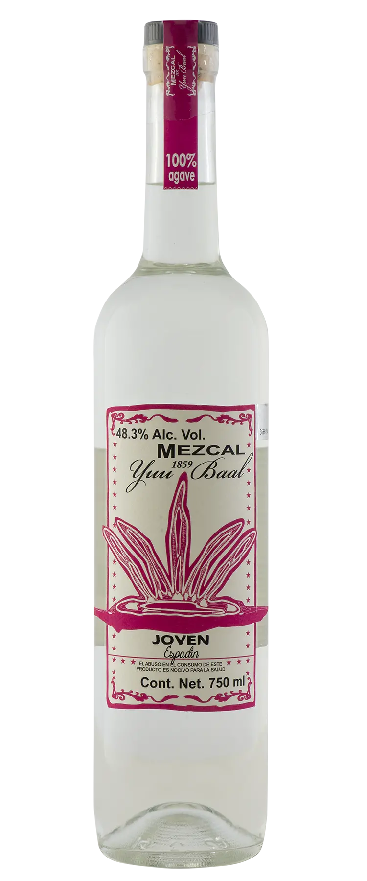 Yuu Baal Mezcal Joven Espadin 750Ml 1