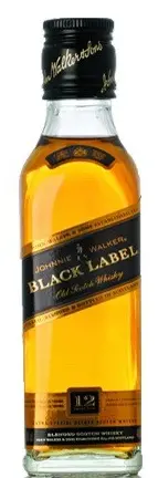 Johnnie Walker Black Label Blended Scotch Whisky 200Ml 1