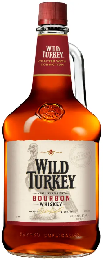Wild Turkey 81 Proof Kentucky Bourbon 1.75L 1