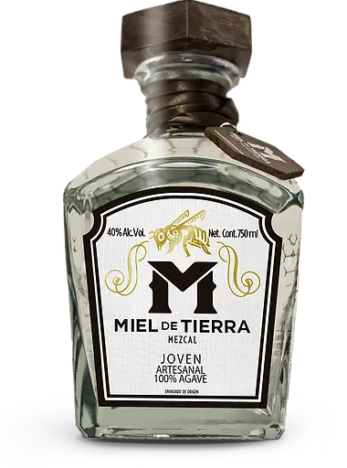 Miel De Tierra Mezcal Joven 750Ml 1