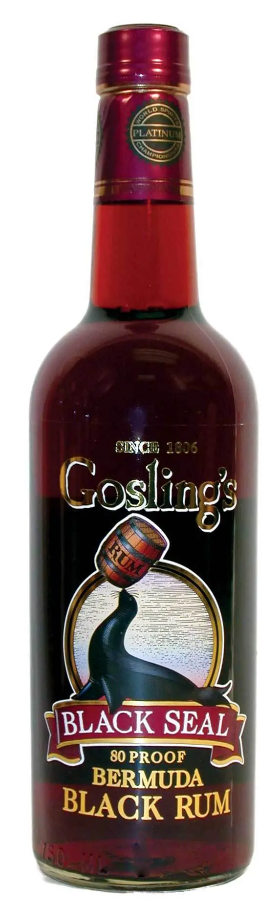 Gosling's Black Seal Rum 750Ml 1