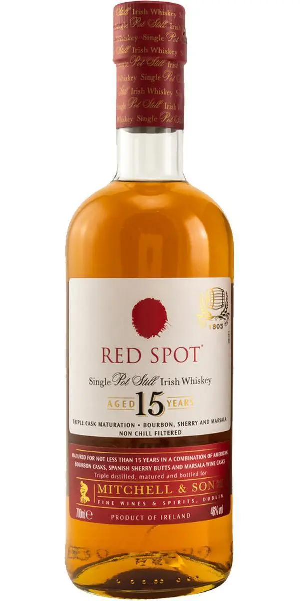 Red Spot Irish Whiskey 15 Year Old 750Ml 1