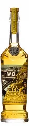 Two James Barrel Reserve Old Cockney Gin 750Ml 1