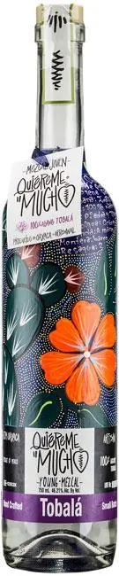 Quiereme Mucho Mezcal Tobala 750Ml 1