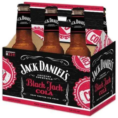 Jack Daniel's Country Cocktails Black Jack Cola 6Pk 1