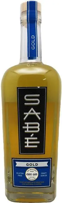Sabe Sake Gold Rum Infused Sake 750Ml 1