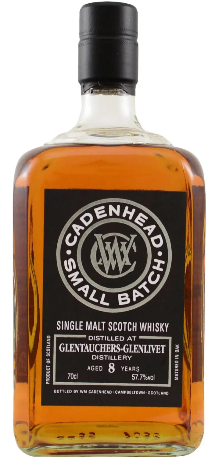 Cadenhead Glentauchers-Glenlivet Single Malt Whiskey 8 Year Old 750Ml 1