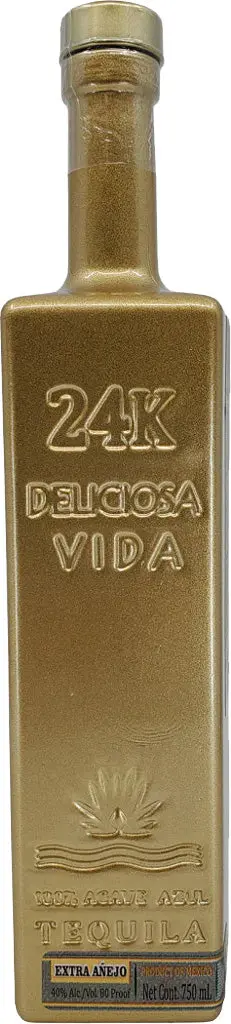 24K Deliciosa Vida Extra Anejo Tequila 750Ml 1