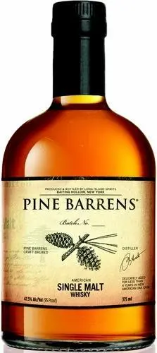 Pine Barrens American Single Whisky 375Ml 1