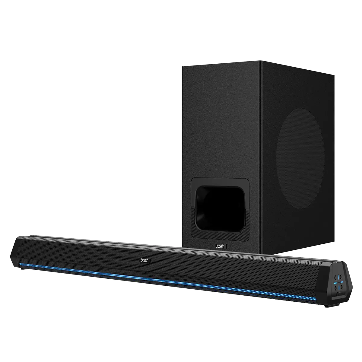 Boat Aavante Bar 2600 | 2.1 Channel 300W Rms Bluetooth Soundbar, Wired Subwoofer, Multi-Connectivity 1