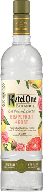 Ketel One Botanical Grapefruit & Rose Vodka 750Ml 1