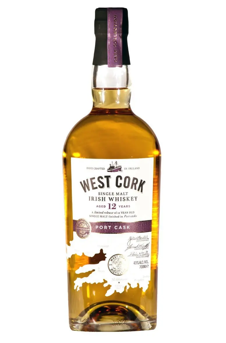 West Cork Single Malt Irish Whiskey 12Yr Port Cask 750Ml 1