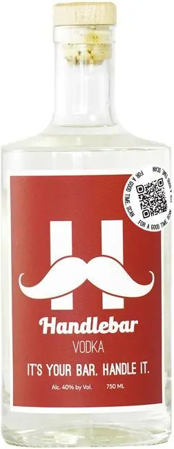 Handlebar Spirits Vodka 750Ml 1