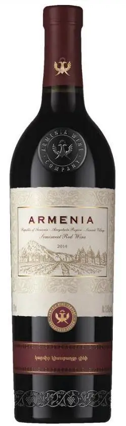 Armenia Semi Sweet Red Wine 750Ml 1