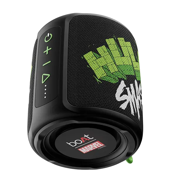 Boat Stone 352 Hulk Edition | Portable Speaker With 10W Rms Stereo Sound, 12 Hours Playback, Tws Technology, 2200Mah Battery 1