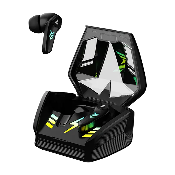 Boat Airdopes 190 | Wireless Earbuds With 40 Hours Of Playtime, Beast Mode, Rgb Lights Featuring Enx™ Tech 1