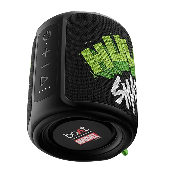 Boat Stone 350 Hulk Edition | Portable Speaker With 10W Rms Stereo Sound, 12 Hours Playback, Tws Technology, 2200Mah Battery 1