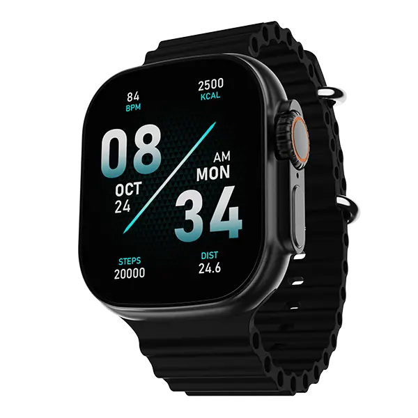 Boat Wave Glory | Smartwatch With 1.96"(4.97 Cms) Hd Display, Bt Calling,  100+ Sports Modes, Premium Metal Body 2