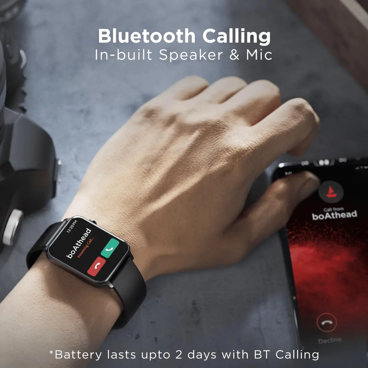 Boat Wave Call | Bluetooth Calling Smartwatch With 1.69" (4.29 Cm) Hd Curved Display, 150+ Watch Faces, Heart Rate & Spo2 Monitoring 2