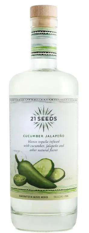 21 Seeds Cucumber Jalapeno Blanco Tequila 750Ml 1