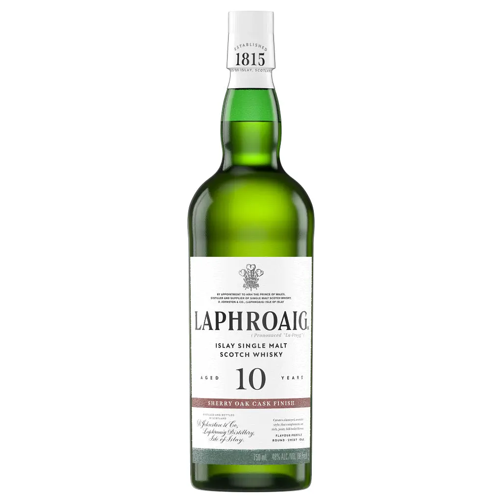 Laphroaig Sherry Oak Single Malt Whisky 10 Year Old 750Ml 1