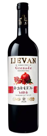 Ijevan Grenade Pomegranate Semi Sweet 750Ml 1