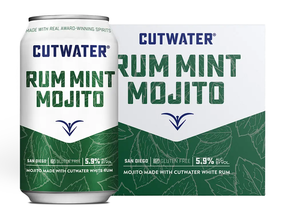 Cutwater Spirits Rum Mint Mojito 4Pk 1