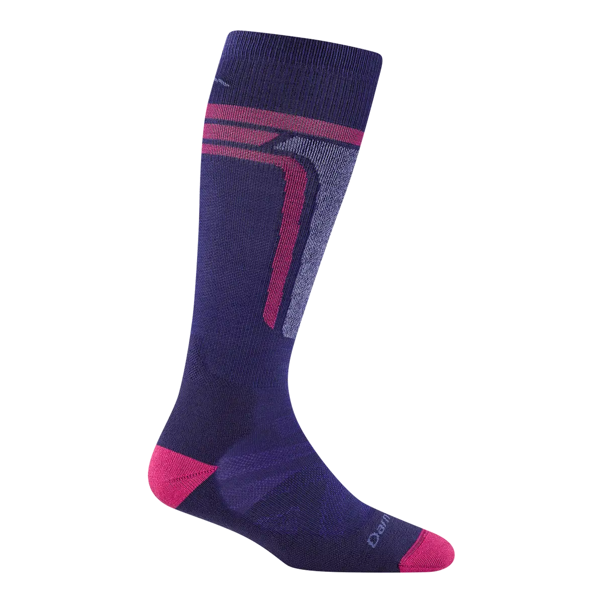 Kids T-Bar Over-The-Calf Midweight Ski & Snowboard Socks 4