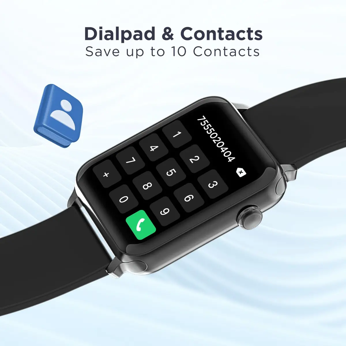 Boat Wave Call | Bluetooth Calling Smartwatch With 1.69" (4.29 Cm) Hd Curved Display, 150+ Watch Faces, Heart Rate & Spo2 Monitoring 3