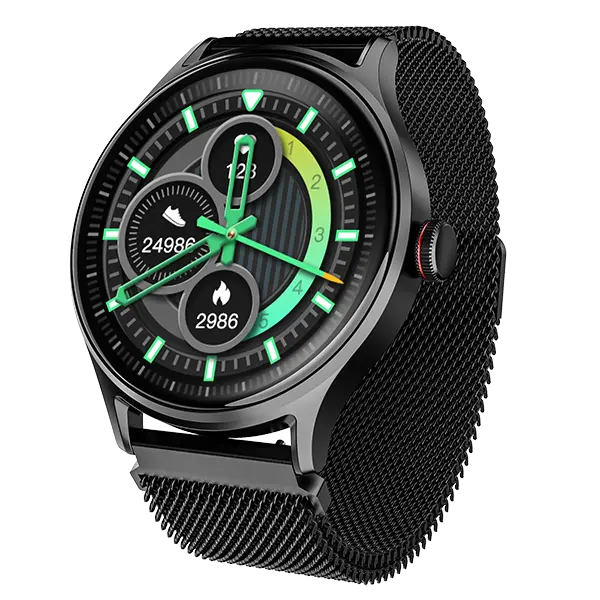 Boat Lunar Mirage | Smartwatch With 1.52" (3.86Cm) Round Hd Display, Bt Calling, 100+ Sports Modes, Functional Crown 2