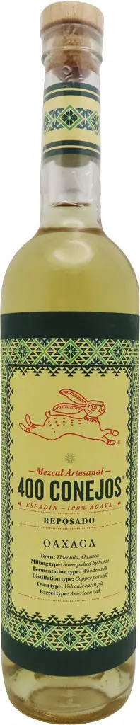400 Conejos Espadin Mezcal Reposado 750Ml 1