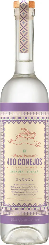 400 Conejos Espadin Mezcal Tobala 750Ml 1