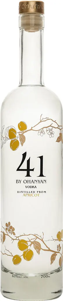 41 By Ohanyan Apricot Armenian Vodka 700Ml 1