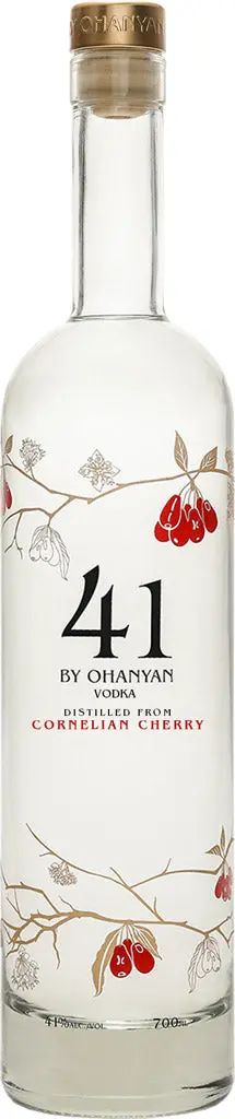 41 By Ohanyan Cornelian Cherry Armenian Vodka 700Ml 1