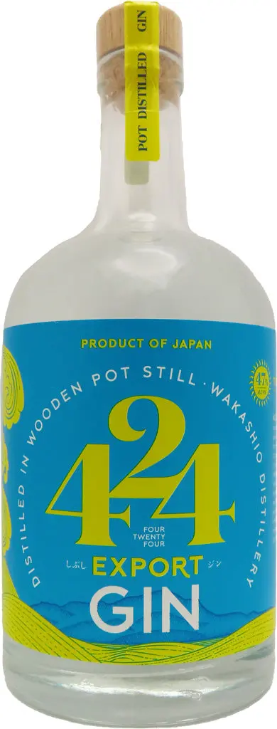 424 Export Gin Tripled Distilled 750Ml 1