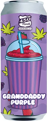450 North Grandaddy Purple Slushy Xl 16Oz Can 1