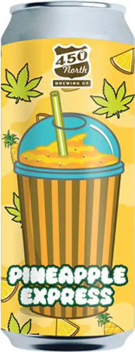 450 North Pineapple Express Slushy Xl 16Oz Can 1