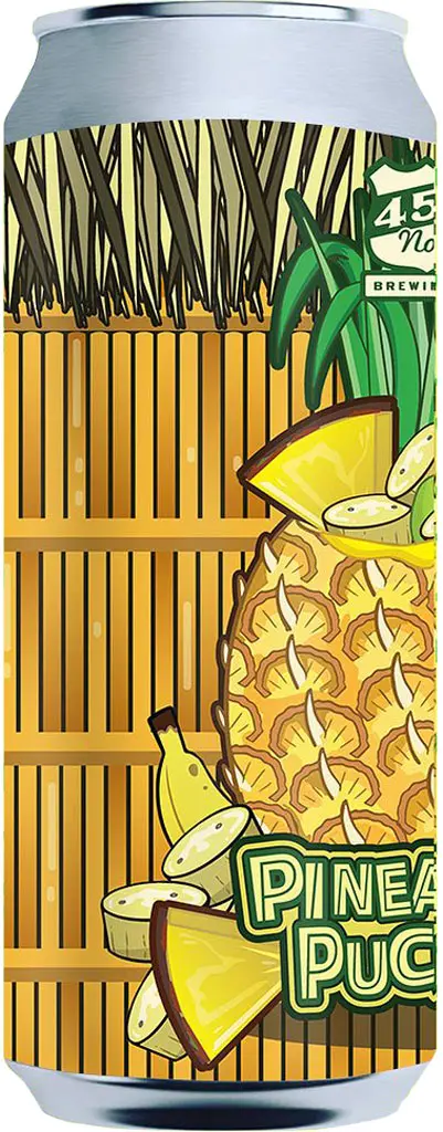 450 North Pineapple Pucker Supersize Smoothie Sour 16Oz Can 1