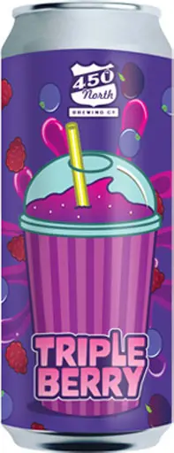 450 North Triple Berry Slushy Xl 16Oz Can 1