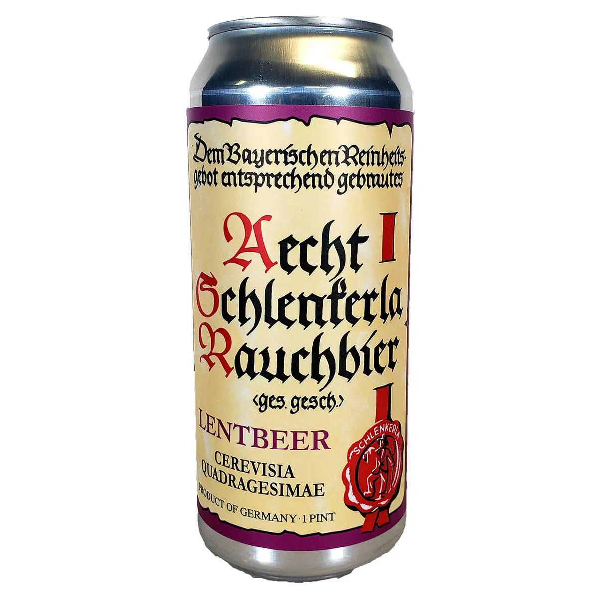 Aecht Schlenkerla Fastenbier Lent Beer 16Oz Can 1