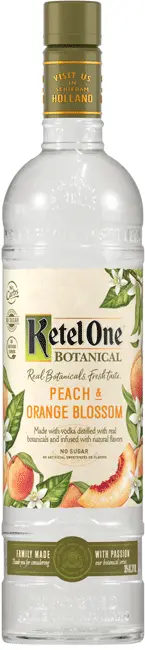 Ketel One Botanical Peach & Orange Vodka 750Ml 1