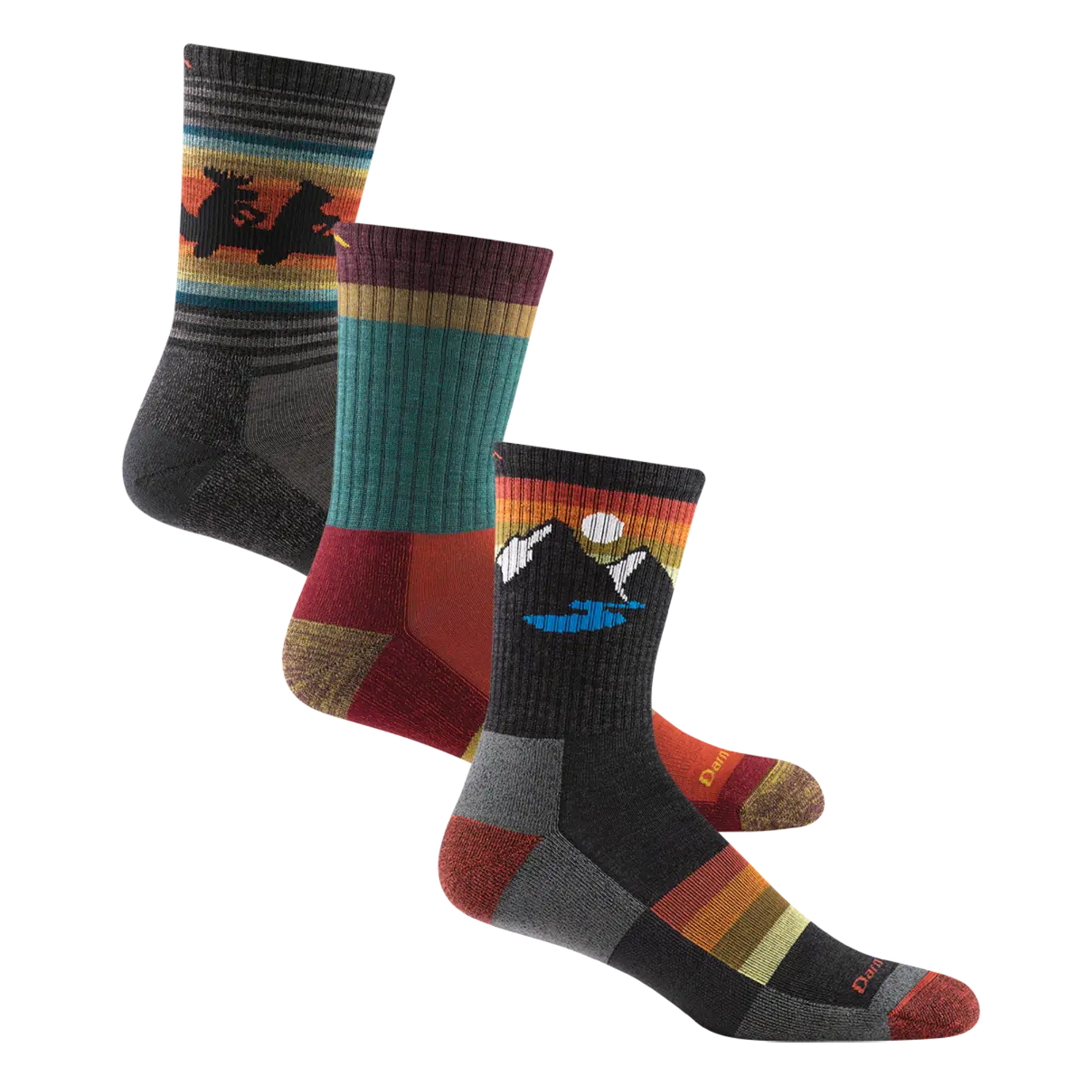 Men's Hike Micro Crew 3-Pack 1