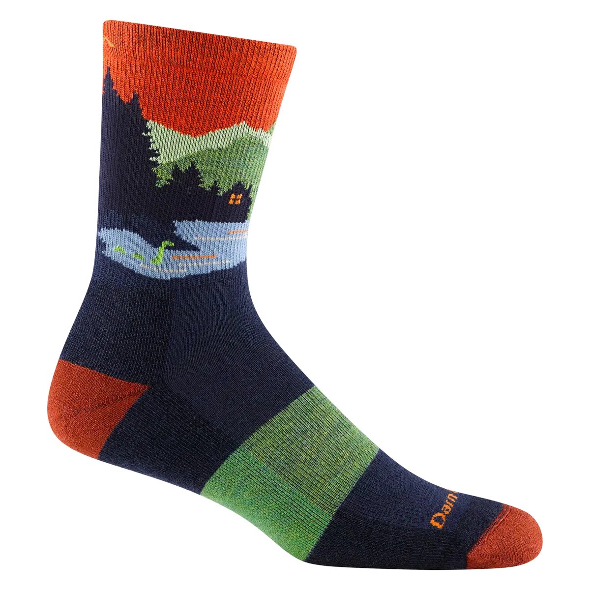 Men's Close Encounters Micro Crew Midweight Hiking Socks 1