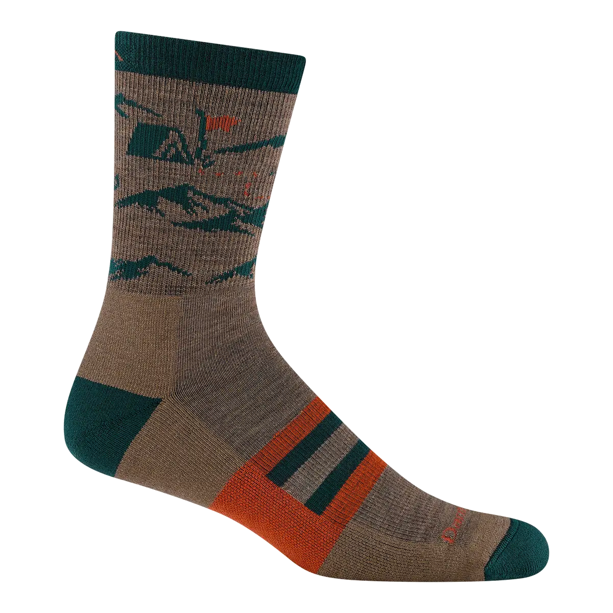 Men's Hike Hike Hut Micro Crew Midweight Hiking Socks-Last Chance 4