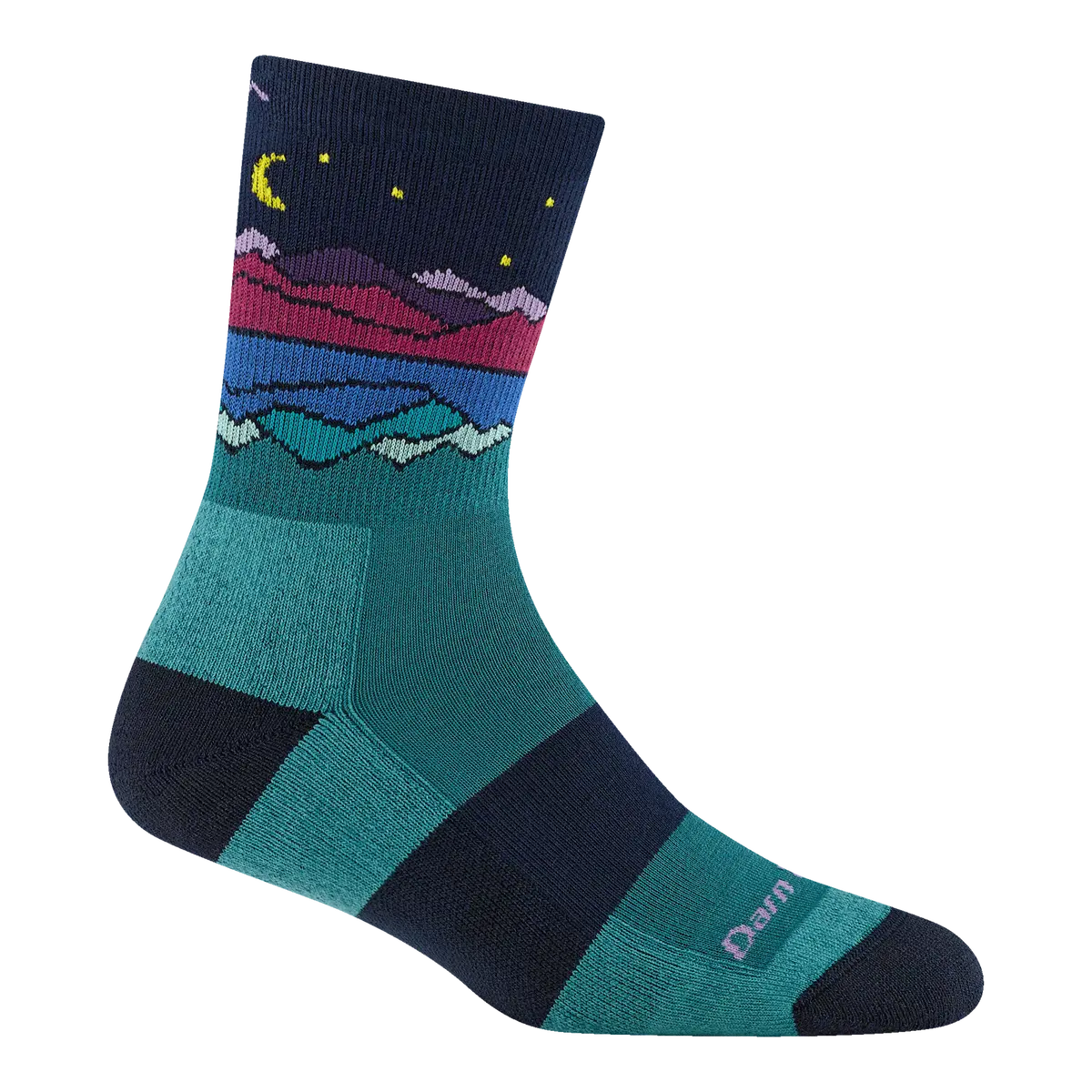 Women's Mirror Lake Micro Crew Midweight Hiking Socks 1
