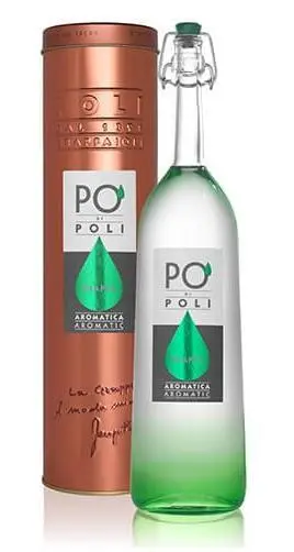 Po Di Poli Aromatica Traminer Grappa 750Ml 1