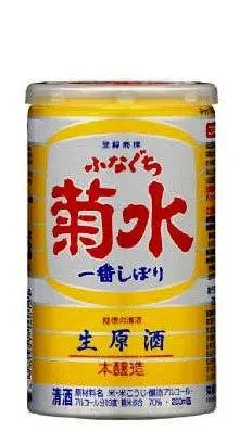 Kikusui Funaguchi Nama Genshu Sake 200Ml 1